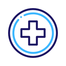 Medical cross icon